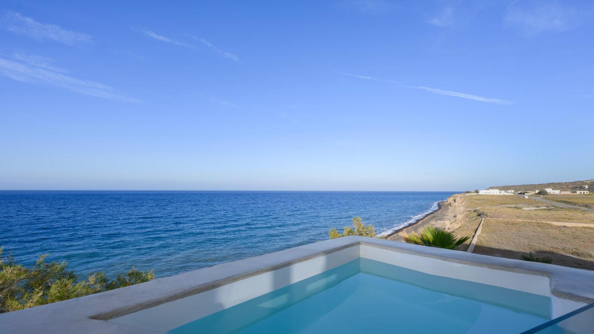 Michelangelo Beach Villa Oía Zewnętrze zdjęcie
