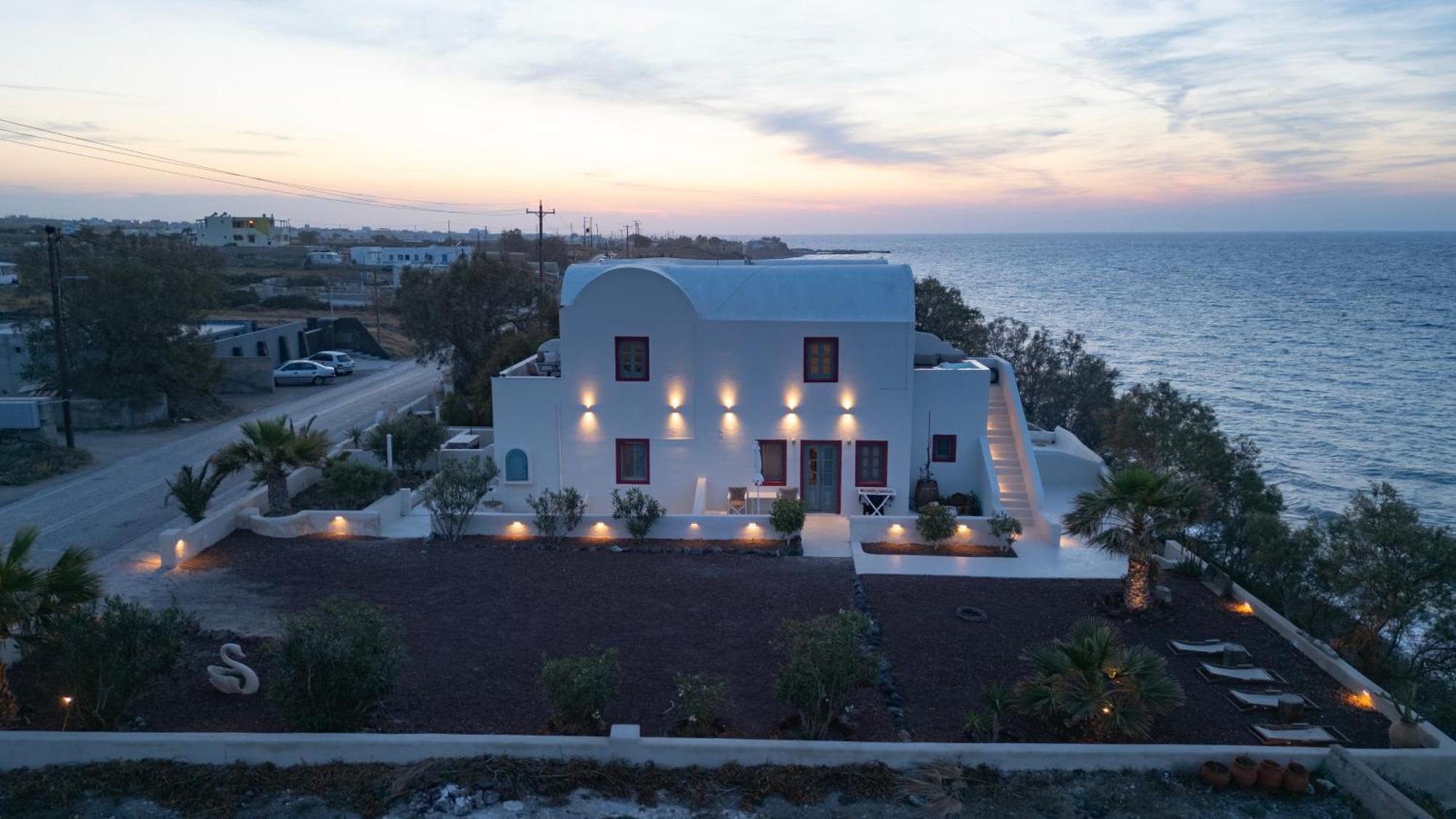 Michelangelo Beach Villa Oía Zewnętrze zdjęcie